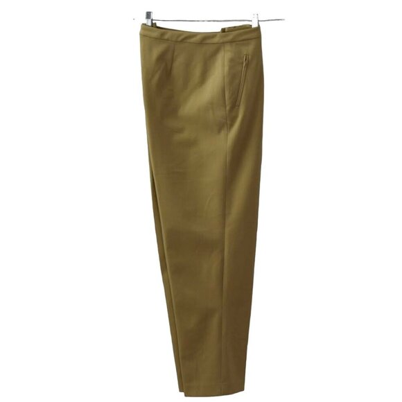 Talbots Petites Stretch Pants Womens Size 14 Beige Tan Made In USA - Picture 3 of 8